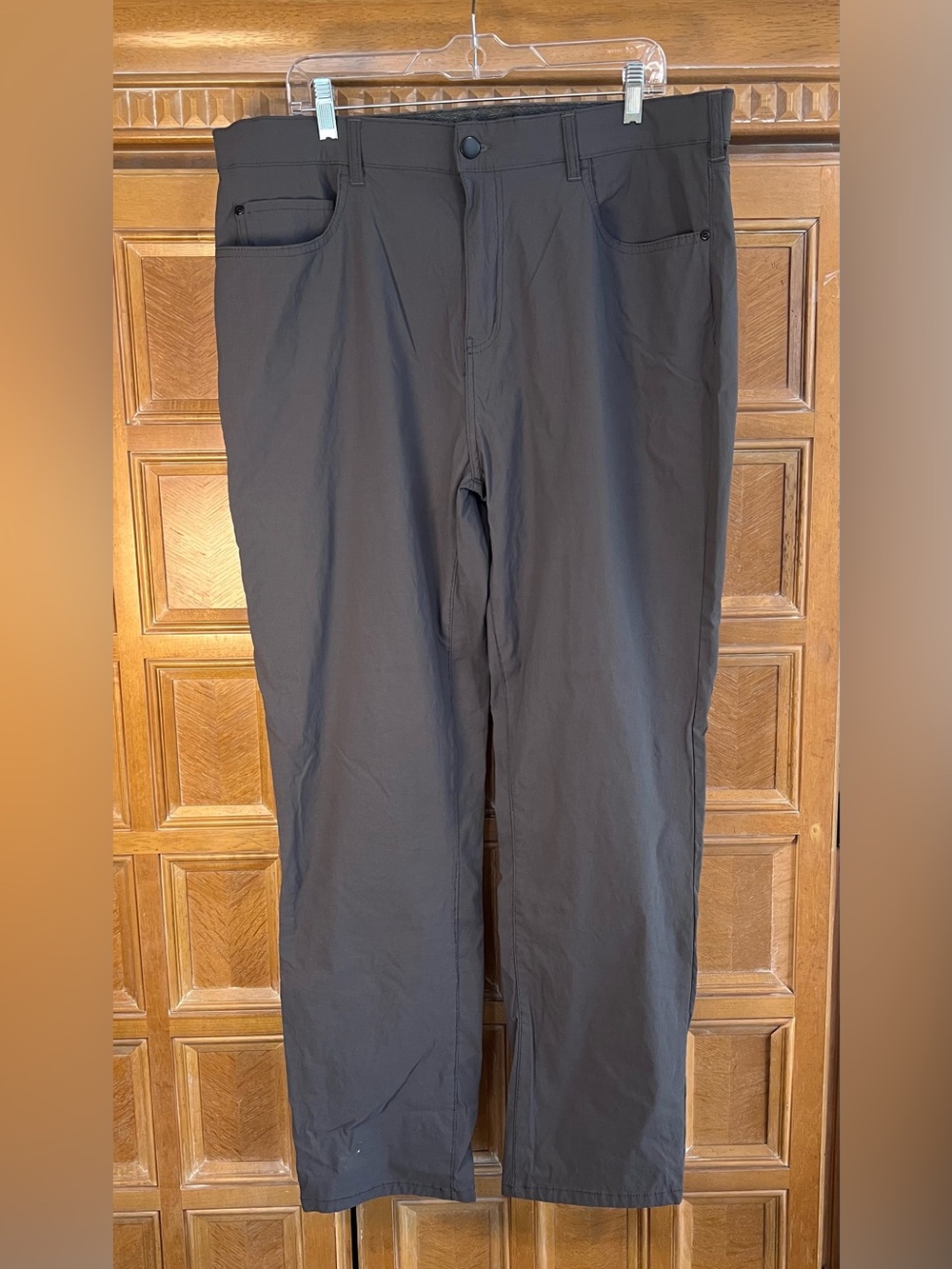 Mountain Khakis Denali Pants Men’s 40x30 Gray Stretch Hiking Golf Outdoor